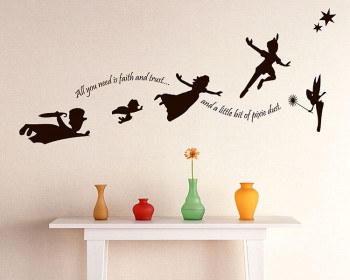 Peter Pan - Faith, Trust and a little bit of pixie dust Peter Pan - Faith, Trust and a little bit of pixie dust